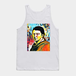 Friedrich Schlegel Abstract Portrait | Friedrich Schlegel 2 Tank Top